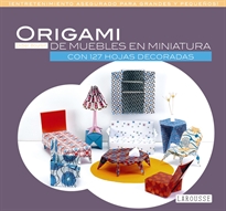 Books Frontpage Origami de muebles en miniatura