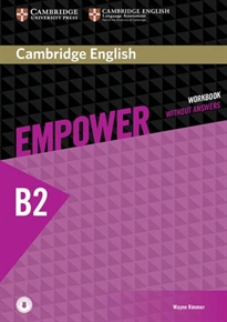 Books Frontpage Cambridge English Empower Upper Intermediate Workbook without Answers with Downloadable Audio