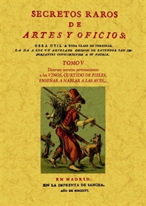 Books Frontpage Secretos raros de artes y oficios (Tomo 5)