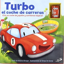 Books Frontpage Turbo, el coche de carreras. Con un coche de juguete y carreteras mágicas