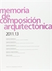 Front pageMemoria de composición arquitectónica 2011.13