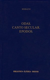 Books Frontpage 360. Odas. Canto secular. Epodos