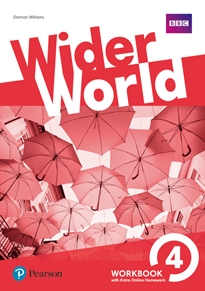 Books Frontpage Wider World 4 Workbook With Extra Online Homework Pack