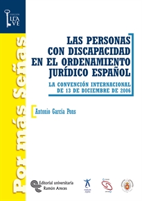 Books Frontpage Las personas con discapacidad en el ordenamiento jurídico español