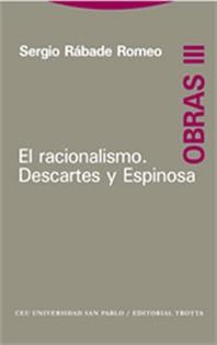 Books Frontpage El racionalismo. Descartes y Espinosa