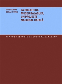 Books Frontpage La Biblioteca Museu Balaguer, un projecte nacional català