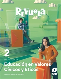 Books Frontpage Educación en Valores Cívicos y Éticos. 1 y 2 Secundaria. Revuela. Comunidad de Madrid