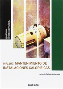 Books Frontpage MF1157 Mantenimiento de instalaciones caloríficas