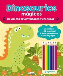 Books Frontpage Maleta de actividades y colorear - dinosaurios
