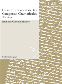 Books Frontpage La interpretación de las Categorías Gramaticales Tácitas