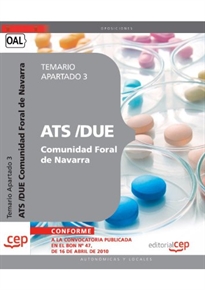 Books Frontpage ATS/DUE Comunidad Foral de Navarra. Temario Apartado 3