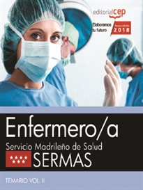 Books Frontpage Enfermero/a. Promoción interna. Servicio Madrileño de Salud (SERMAS). Temario Vol. II.