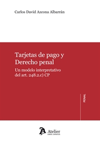 Books Frontpage Tarjetas de pago y Derecho penal.