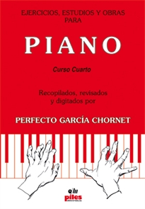 Books Frontpage Ejercicios, estudios y obras para piano