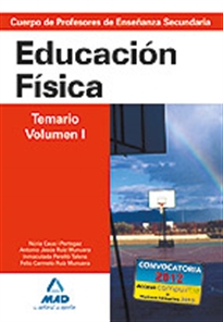 Books Frontpage Cuerpo de profesores de enseñanza secundaria. Educación física. Temario. Volumen i