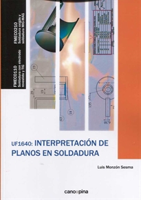 Books Frontpage UF1640 Interpretación de planos en soldadura