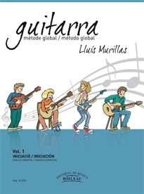 Books Frontpage Guitarra. Mètode global. Vol.1