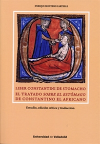 Books Frontpage Liber Constantini De Stomacho. El Tratado Sobre El Estómago De Constantino El Africano