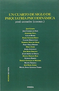 Books Frontpage Un cuarto de siglo de Psiquiatría Psicodinámica