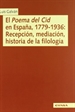 Front pageEl Poema del Cid en España, 1779-1936: Recepción, meditación, historia de la filología