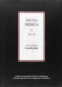 Books Frontpage Fauna ibérica. Vol. 12. Coleoptera: Cerambycidae
