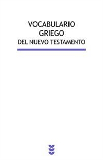 Books Frontpage Vocabulario griego del Nuevo Testamento