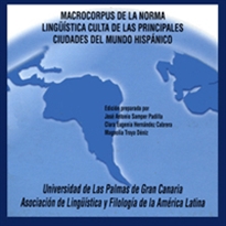 Books Frontpage Macrocorpus de la norma lingüística culta de las principales ciudades del mundo hispánico