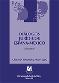 Books Frontpage Diálogos jurídicos España-México. IV.