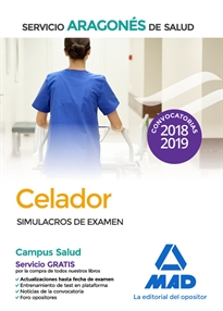 Books Frontpage Celador del Servicio Aragonés de Salud (SALUD-Aragón). Simulacros de examen