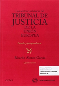 Books Frontpage Las sentencias básicas del Tribunal de Justicia de la Unión Europea (Papel + e-book)