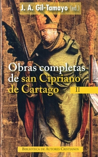 Books Frontpage Obras completas de San Cipriano de Cartago, II