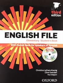 Books Frontpage English File 3rd Edition Elementary. Student's Book and Workbook without Key Pack