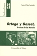 Front pageOrtega y Gasset. Teórico de la Novela