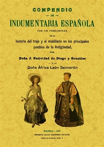 Books Frontpage Compendio de indumentaria española