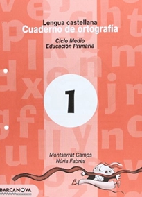 Books Frontpage Cuaderno de ortografía 1. Lengua castellana