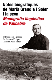 Books Frontpage Notes biogràfiques de Marià Grandia i Soler i la seva Monografia lingüística de Vallcebre