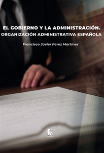 Books Frontpage El Gobierno Y Al Administración .Organización Administrativa Española