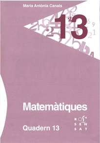 Books Frontpage Matemàtiques. Quadern 13