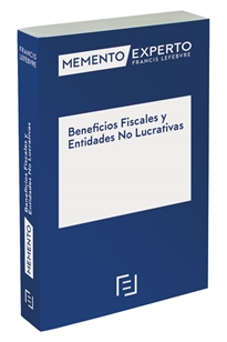 Books Frontpage Memento Experto Beneficios Fiscales y Entidades no Lucrativas