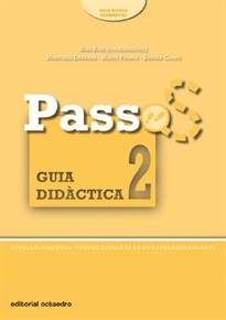 Books Frontpage Passos 2, curs de català per a no catalanoparlants, nivell elemental. Guia didàctica