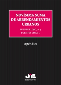 Books Frontpage Apéndice Novísima Suma de Arrendamientos Urbanos.
