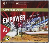 Books Frontpage Cambridge English Empower for Spanish Speakers A2 Class Audio CDs (4)