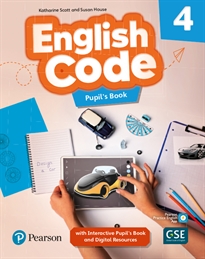 Books Frontpage English Code 4 Pupil's Book & Interactive Pupil's Book and DigitalResources Access Code