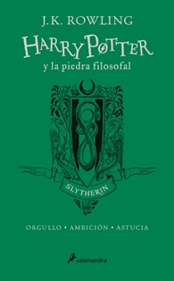 Books Frontpage Harry Potter y la piedra filosofal - Slytherin (Harry Potter [edición del 20º aniversario] 1)