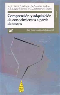 Books Frontpage Comprensión y adquisición de conocimientos a partir de textos