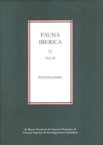 Books Frontpage Fauna ibérica Vol. 39, Pycnogonida