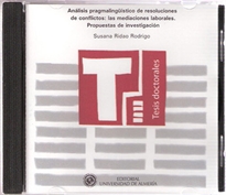 Books Frontpage Análisis pragmalingüístico de resoluciones de conflictos: las mediaciones laborales. Propuestas de investigación