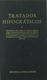 Books Frontpage 063. Tratados hipocráticos. Vol. I