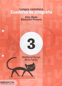 Books Frontpage Cuaderno de ortografía 3. Lengua castellana