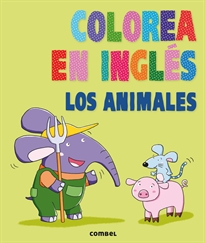 Books Frontpage Colorea en inglés. Los animales